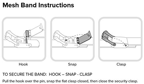 Skagen Men's Melbye Three-Hand Day Date Silver and Gray Titanium Mesh Band Watch (Model: SKW6078)