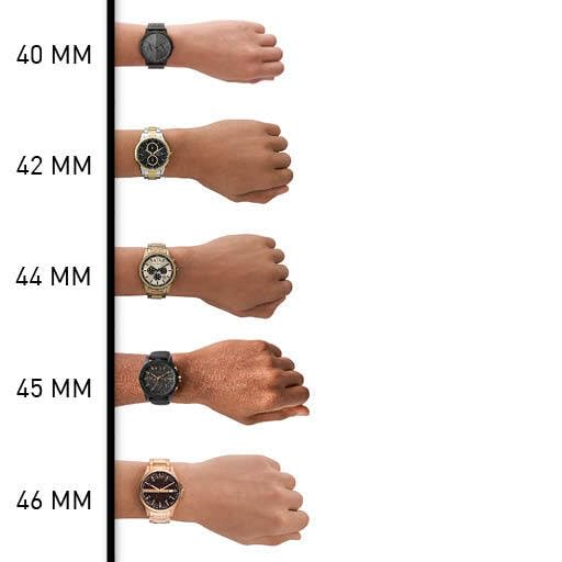 Armani Exchange A|X Men's Chronograph Black Stainless Steel & Black Leather Band Watch (Model: A|X2098)