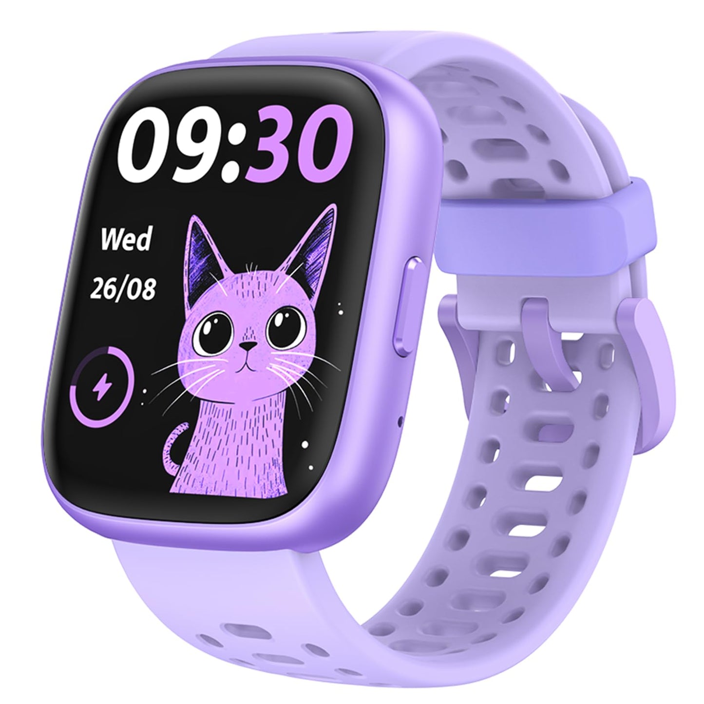 Fitness Tracker for Kids No APP No Phone Needed, Compatible with Apple Find My, 1.83" Smart Watch, Heart Rate, Sleep Monitor, IP68 Waterproof, Step Counter, Puzzle Games for Girls Boys Teens 5-16