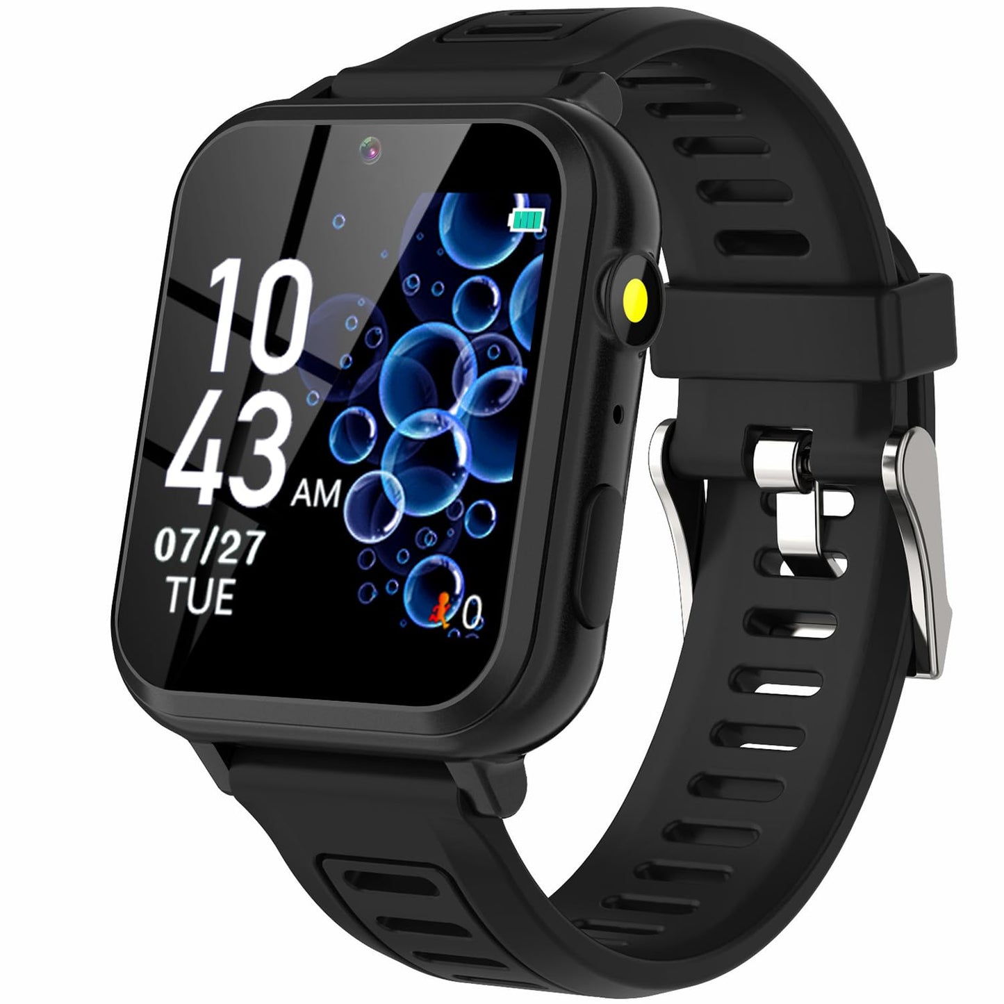 Kids Smart Watch Boys, Kids Smart Game Watch with 39 Games HD Touch Screen Video Camera Music Player Pedometer Flashlight Alarm Clock 12/24 hr Kid Watches for Boy Gifts for 5-12 Year Olds Boy Girl