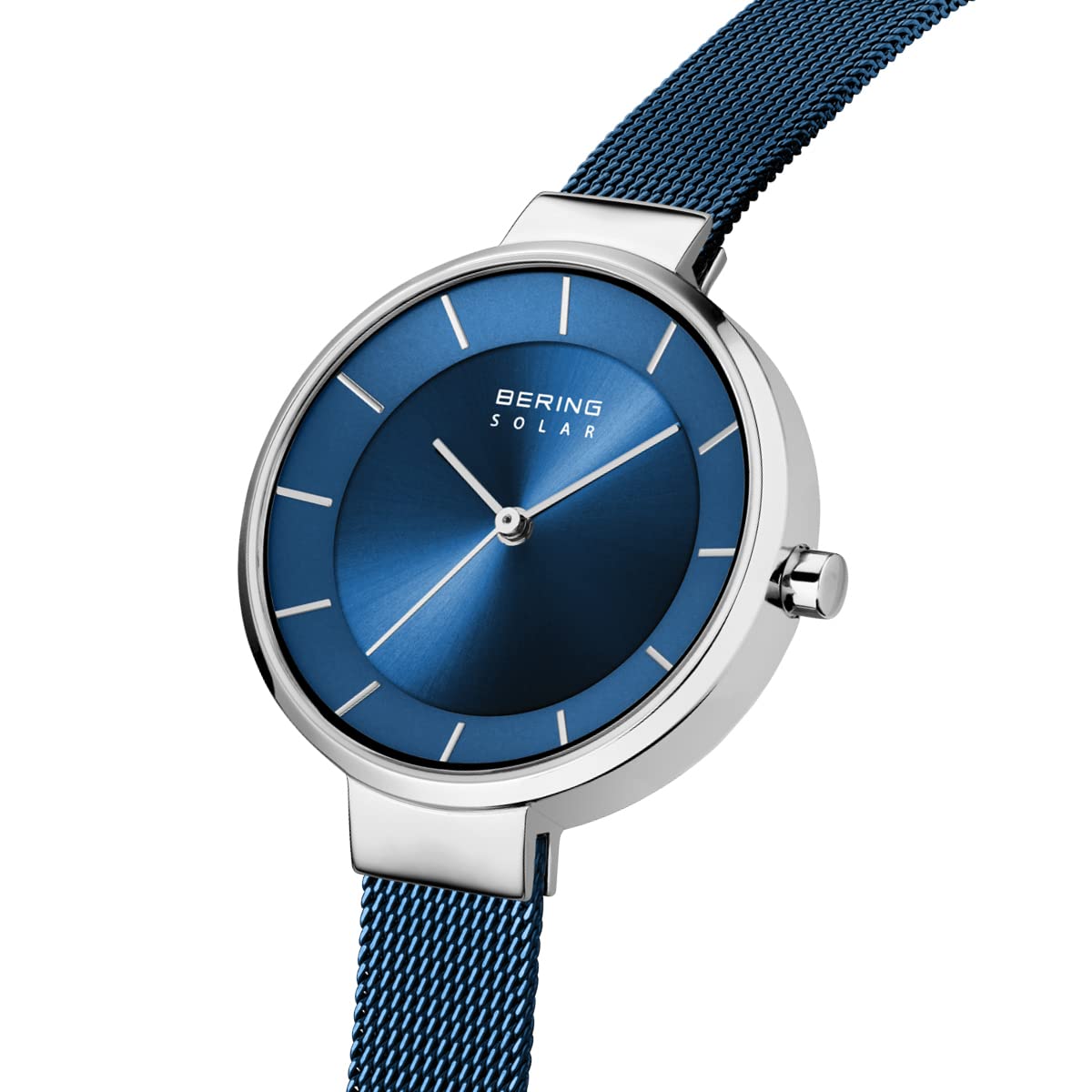 BERING Solar Movement 14631-307 Women's Watch with Stainless Steel and Sapphire Glass