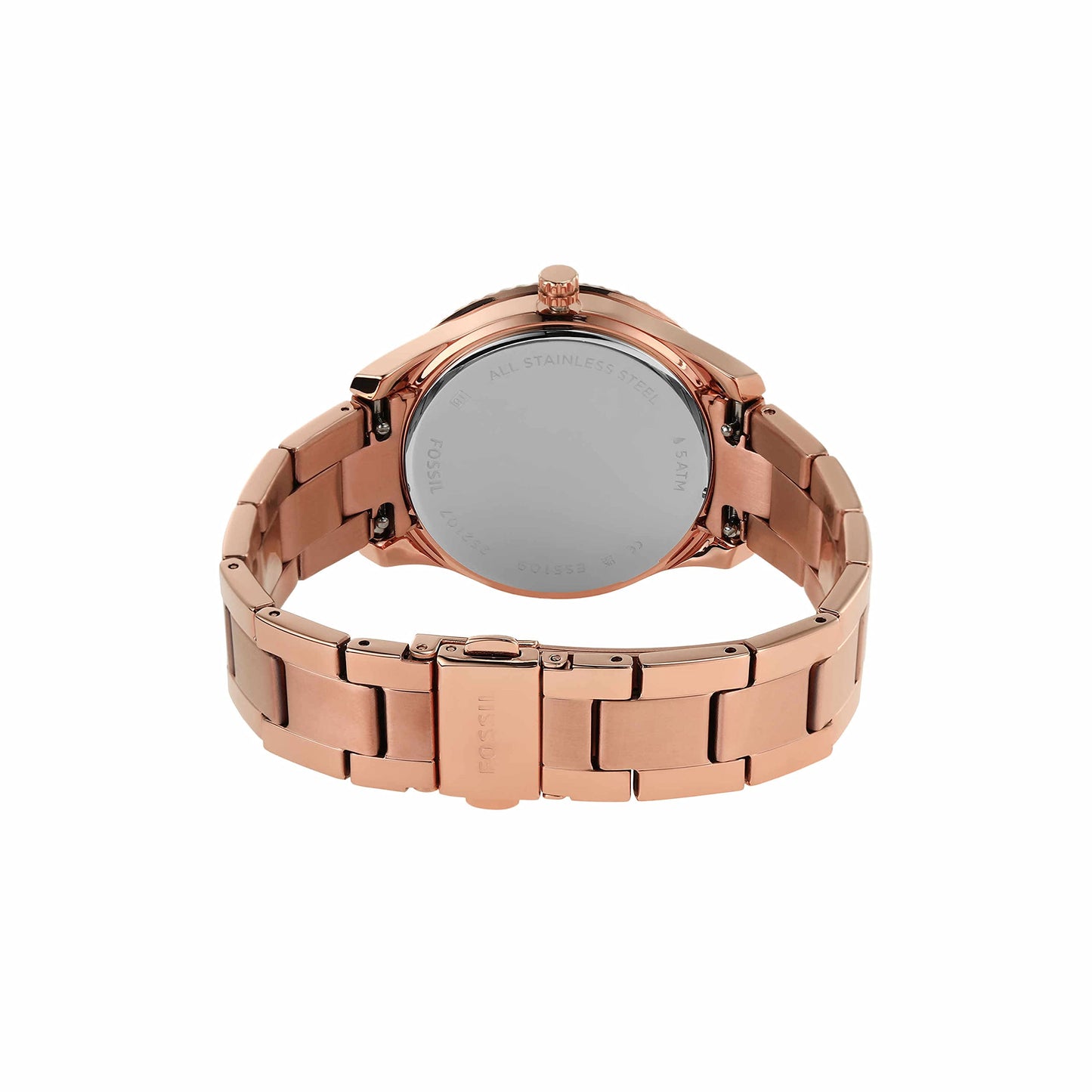 Fossil Women's Stella Sport Quartz Stainless Steel Multifunction Watch, Color: Rose Gold (Model: ES5109)