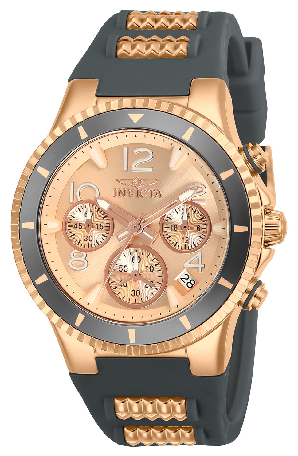 Invicta Women's 24189 BLU Analog Display Quartz Two Tone Watch
