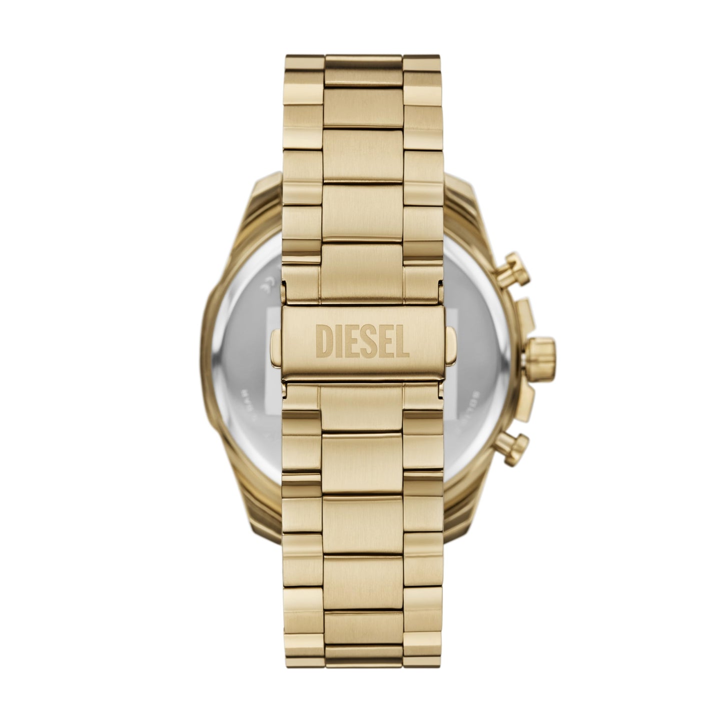 Diesel Men's Mega Chief Slim Chronograph Gold-Tone Stainless Steel Watch (Model: DZ4684)