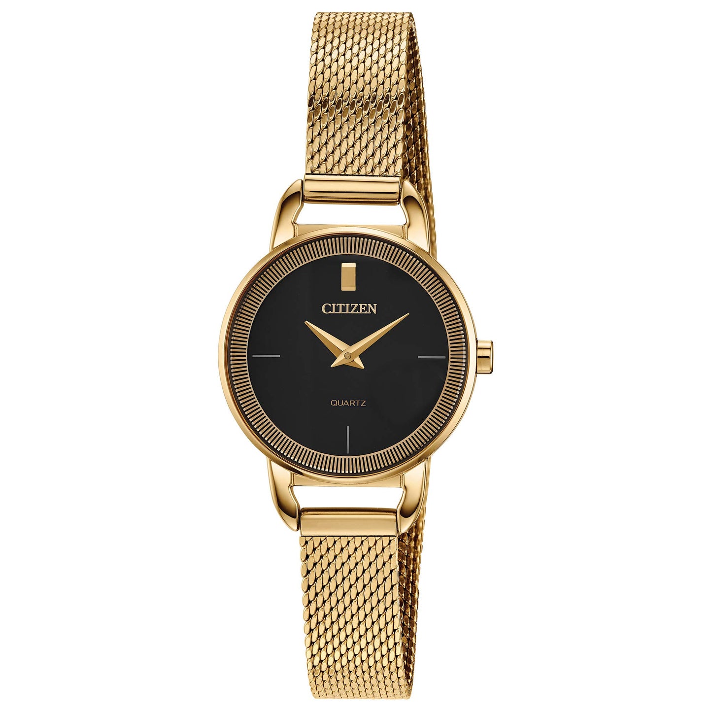 Citizen Quartz Womens Watch, Stainless Steel, Classic, Gold-Tone (Model: EZ7002-54E)