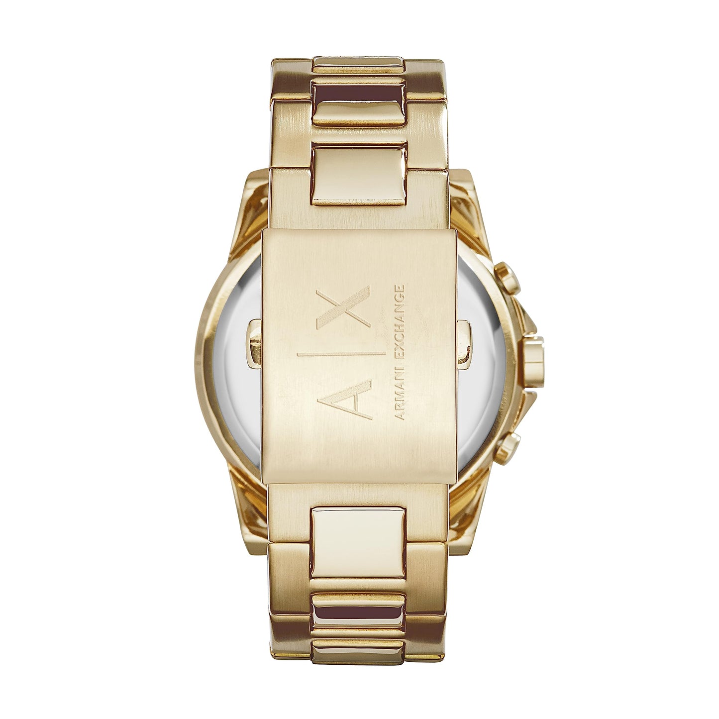 Armani Exchange A|X Men's Chronograph Gold-Tone Stainless Steel Bracelet Watch (Model: A|X2099)