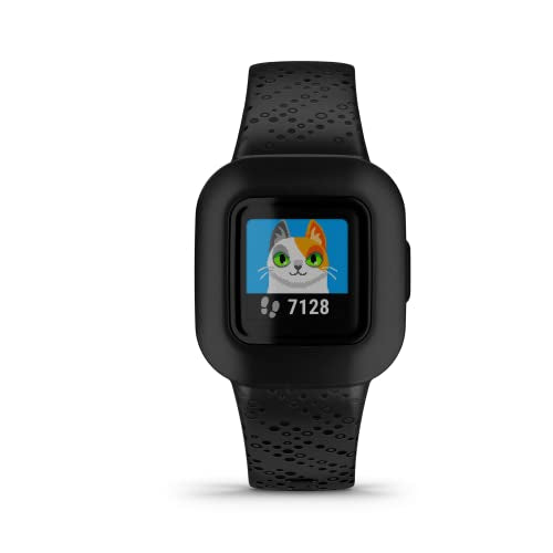 Garmin vívofit® jr. 3 Kids Fitness Tracker, Black Cosmic, Up to 1 Year Battery Life, Swim-Friendly, Activity Unlocks Adventure