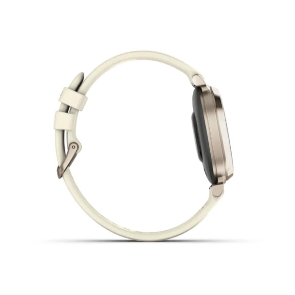 Garmin Lily 2, Small and Stylish Smartwatch, Hidden Display, Patterned Lens, Up to 5 Days Battery Life, Coconut