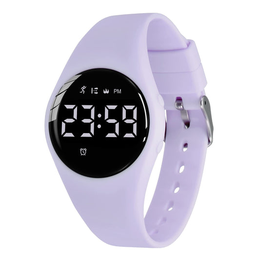 Kids Watches for Girls Boys Digital Sport Watch with Step Counter Pedometer Vibration Alarm Clock, No App Waterproof Fitness Tracker Kids Watch Boys Girls Teens Students Ages 5-16