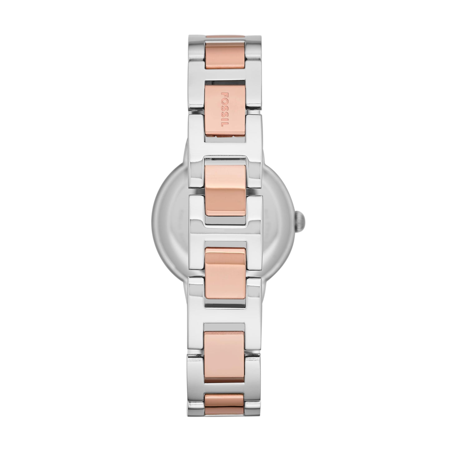 Fossil Women's Virginia Quartz Silver/Pink Glitz Watch - Elegant Watches for Women