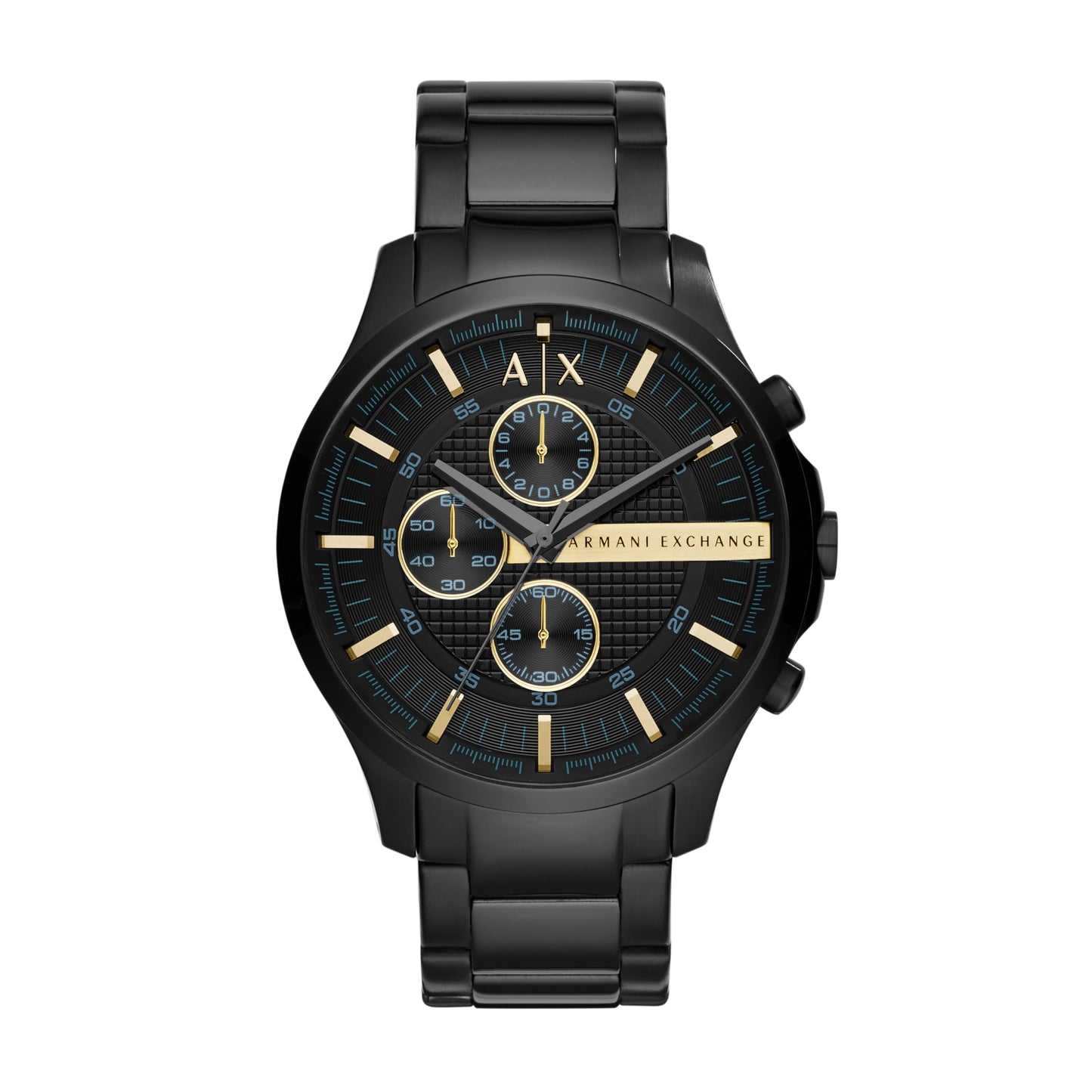 Armani Exchange A｜X Men's Chronograph Black Stainless Steel Watch (Model: AX2164)
