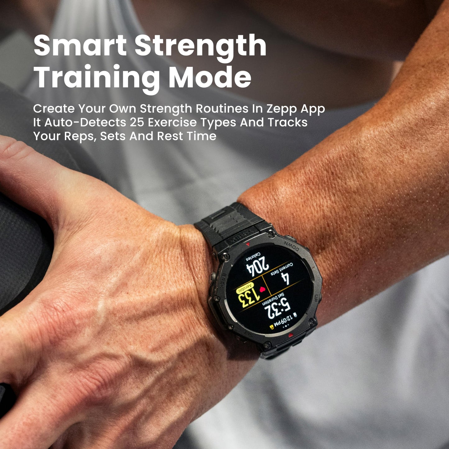 Amazfit T-Rex 3 Outdoor Smart Watch 48mm AMOLED Display, Offline Maps & Navigation, 6 Satellite Systems Dual Band GPS, 27 Days Battery Life, 170+ Sports Mode, 45m Freediving for Android, iPhone
